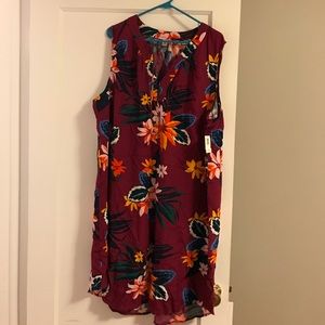 NWT Old Navy sleeveless XXL Tall sleeveless dress